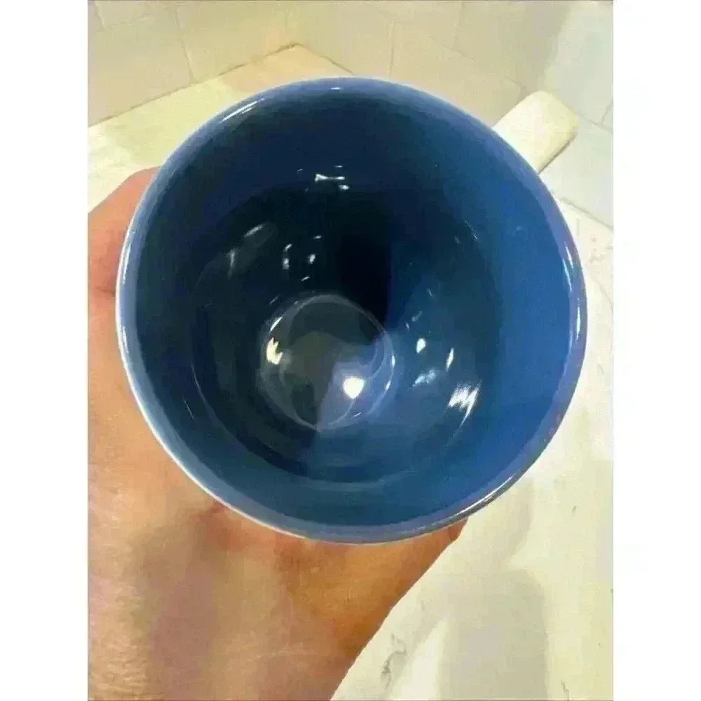 Disney IT'S A SHORE THING Mug Flower Floral Blue Hibiscus Coffee Tea
